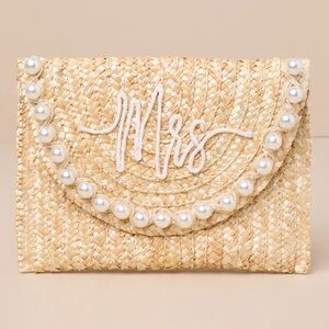 Shiraleah Perla Bride Mrs. Wedding Clutch